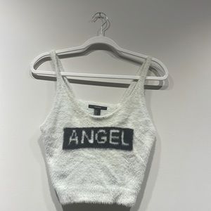 Vintage Forever 21 Fuzzy Angel Camisole